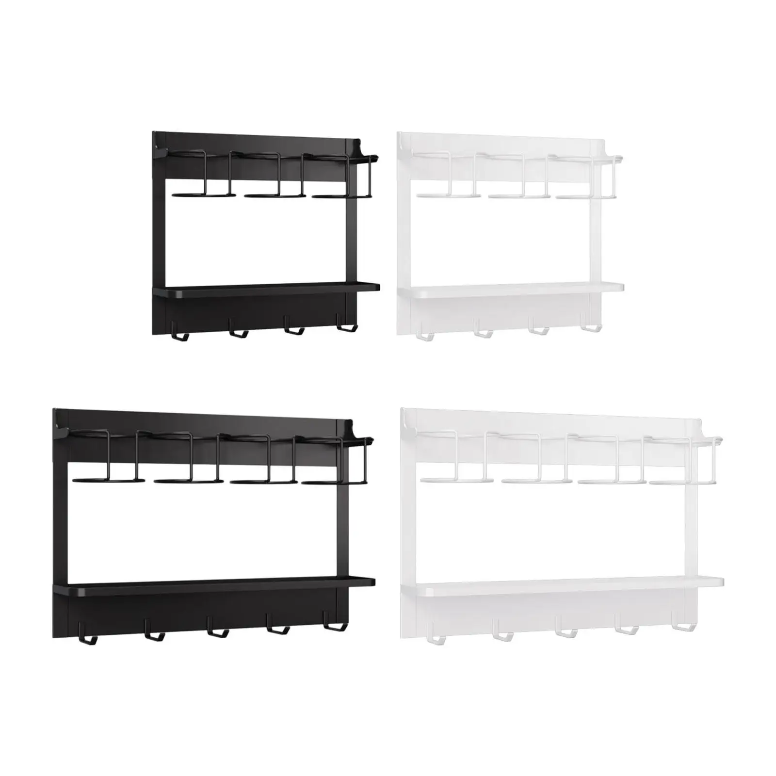 

Держатель для бутылки с водой, стакан для хранения, изоляционная стойка для чашек из углеродистой стали, без чашек и аксессуаров для шкафа для гостиной