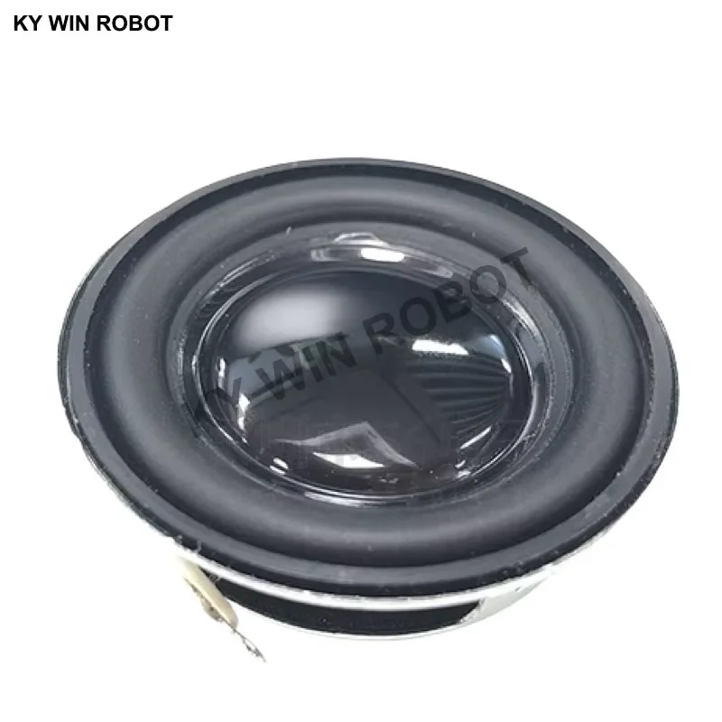 2PCS/Lot High Quality Speaker Horn 5W 4R Diameter 4CM 40mm Amplifier Rubber Gasket Loudspeaker Trumpet Thickness 18MM