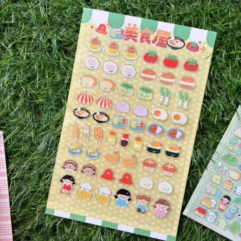 

Серия Gourmet House: Прозрачные 3D-наклейки-пузырьки для декора чехлов на телефон M5, DIY-стикеры, подарки на день рождения для мальчиков и девочек