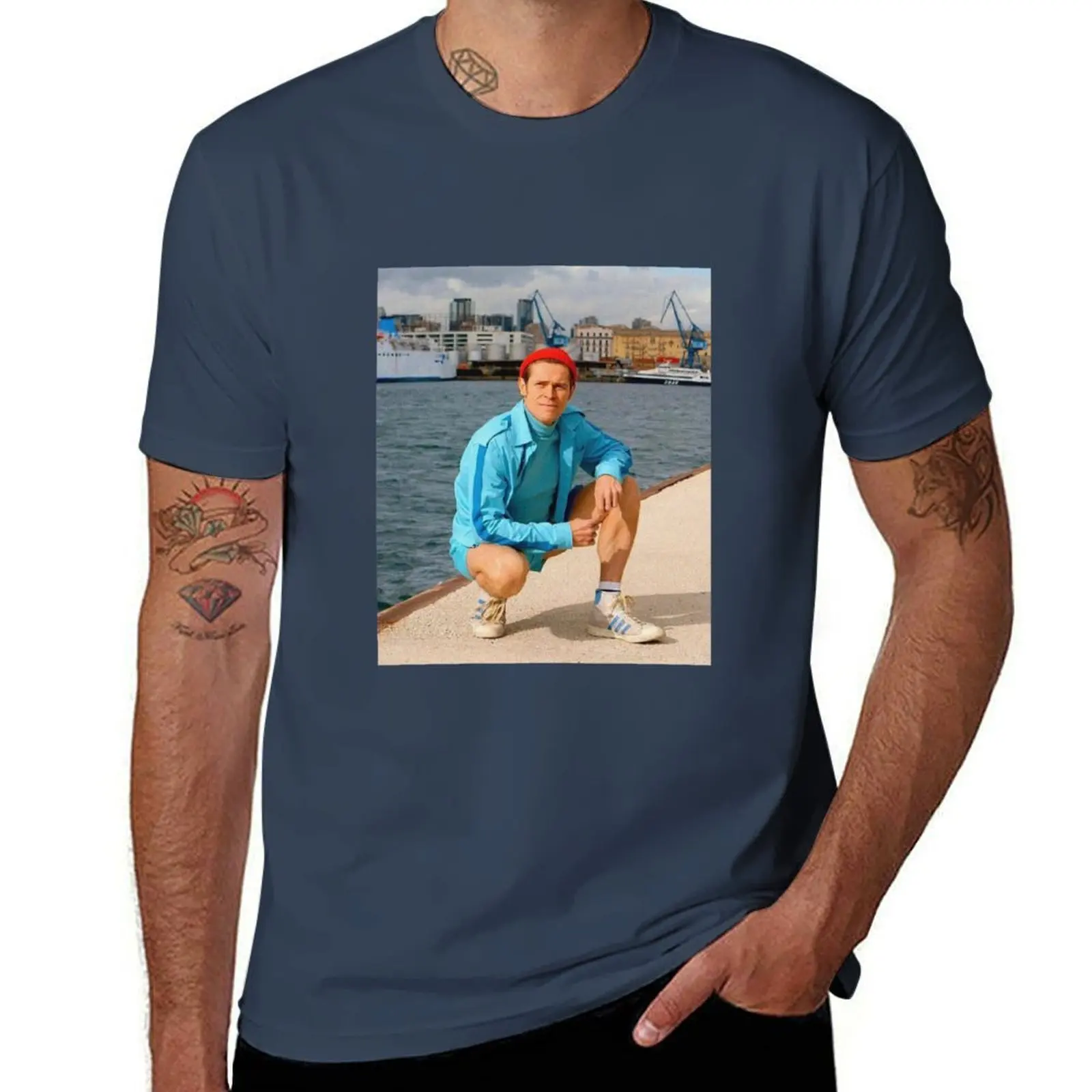 

Dafoe Willem Swag T-Shirt Big Size Simple T-Shirt