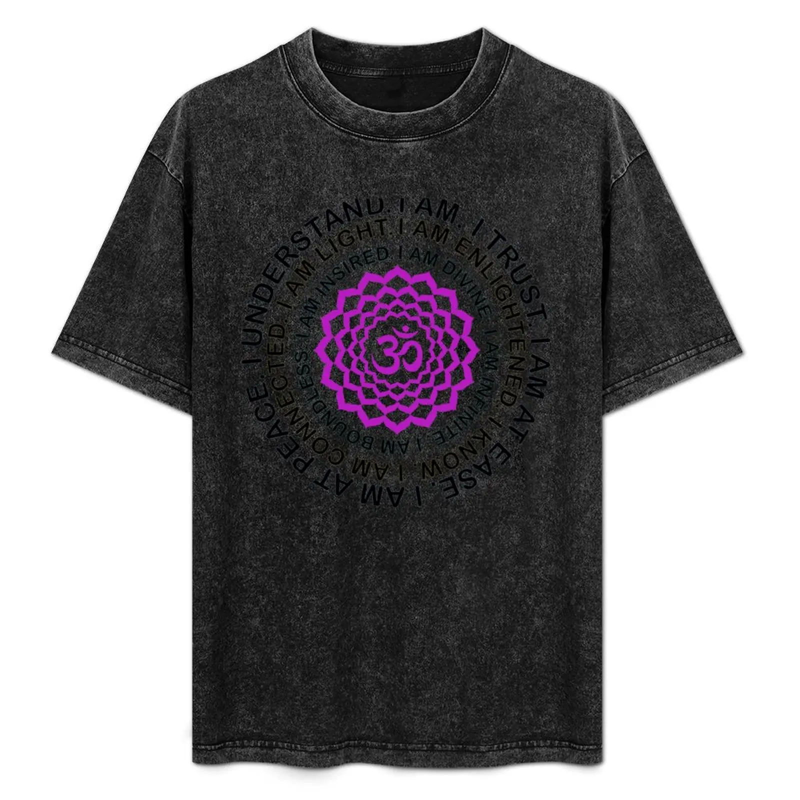 Yoga Yogi Crown Sahasrara Chakra Birthday Christmas T-Shirt summer tops graphic t shirt vintage mens funny t shirts