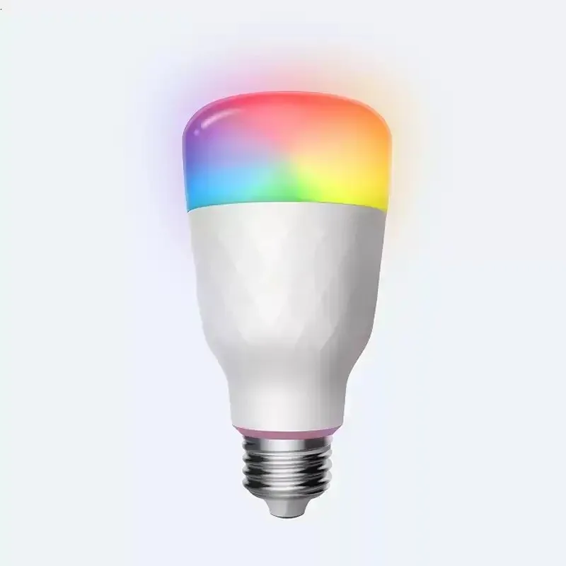Colorful Light Bulb E27 Bulb Wick Ambient Lighting Super Bright Energy-saving Seven Color Colorful Light Connection APP