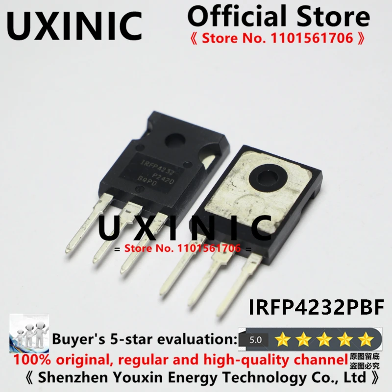 

UXINIC 100% New Imported OriginaI IRFP4232PBF IRFP4232 TO-247 MOS FET 60A 250V