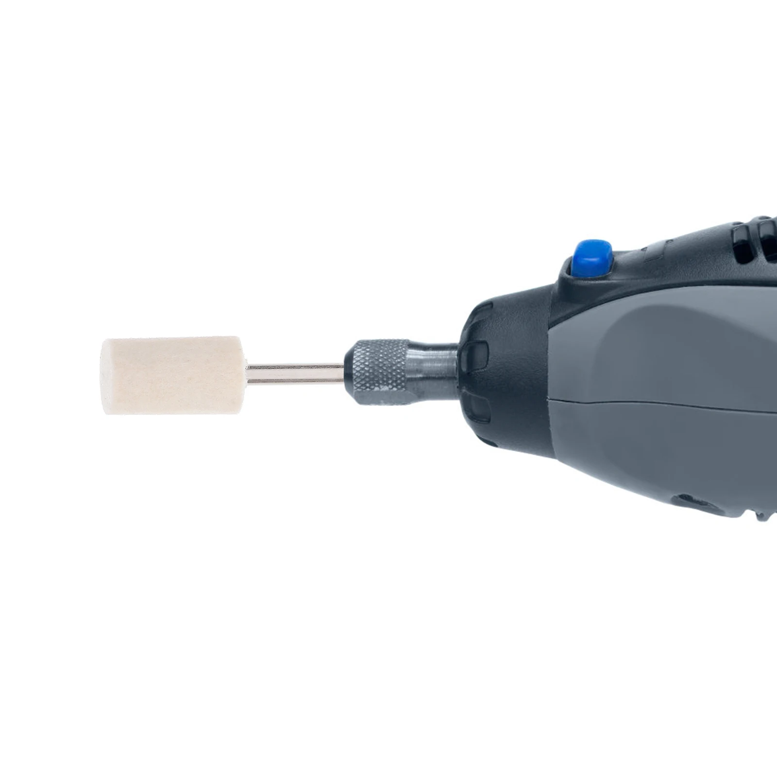 

100 шт., шлифовальная головка из шерсти, полировальный круг, набор мягких шерстяных полировальных головок для стеклянных украшений, инструменты для полировки ногтей, шлифовальные принадлежности