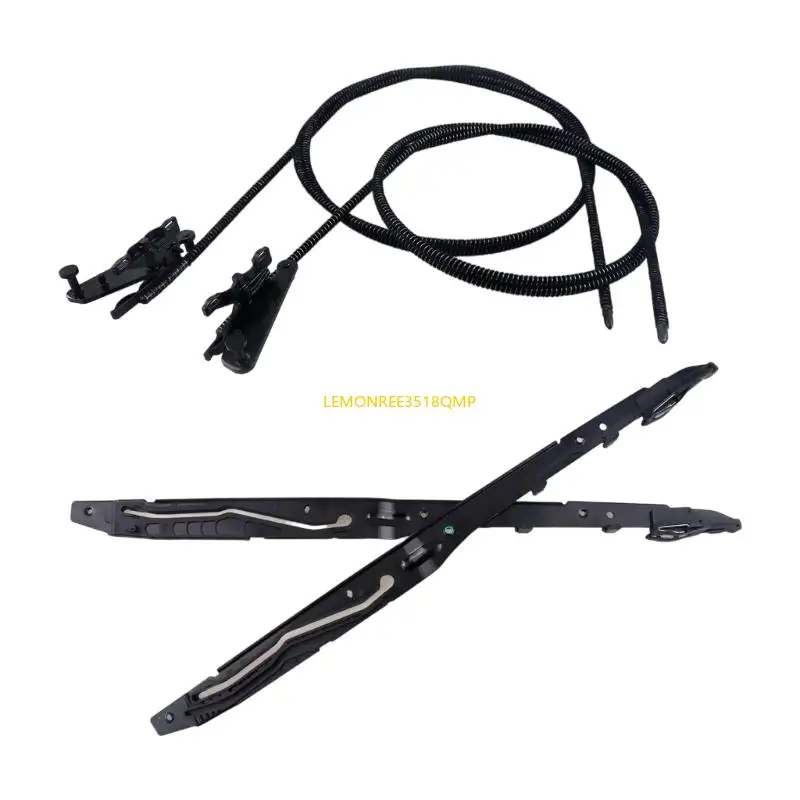

M68B Premium Sunroof Glass Track Cable Replacement Set FL3Z16502C22 Corrosion Resistant Sunroof Glass Track Cable for Car