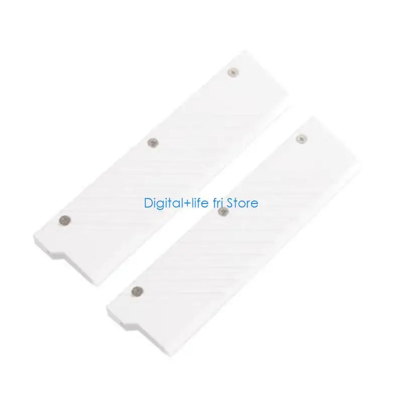 E06D Universal 134x34x8mm Aluminum Memory Heat Dissipation Vest Heat Sink Thermal Pad for DDR5 Desktop Accessories