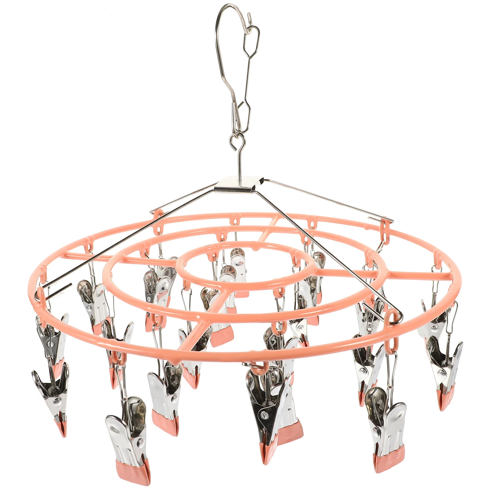 

Sock Hanger Drying Rack Clip Clothes Hanger Rustproof Strong for Socks Underwear Laundry Balcony Use Laundry Rack