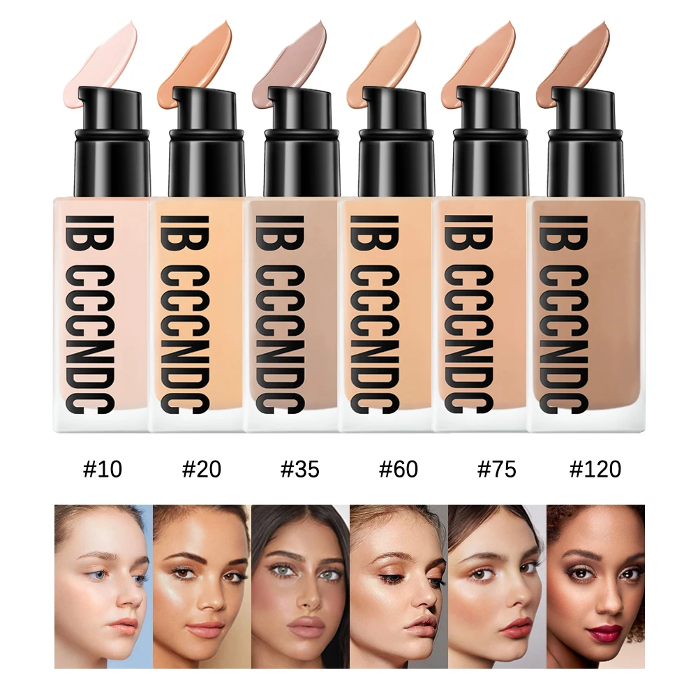 Foundation Cream for Face Bb Cream Foundation Waterproof Covering Foundation Face Concealer High Coverage Foundation Cosmetics