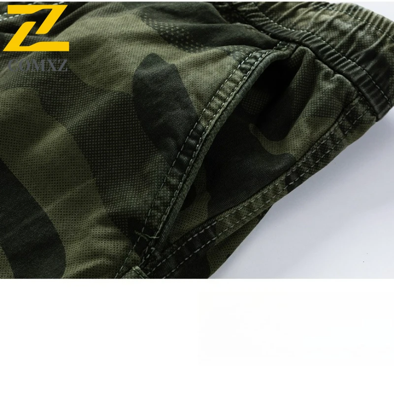 السراويل البضائع الذكور الجديدة المطبوعة التمويه فضفاض بناطيل كاجوال خفيفة الوزن الحد الأدنى تنوعا العصرية الحضرية الشارع الشهير بنطلون