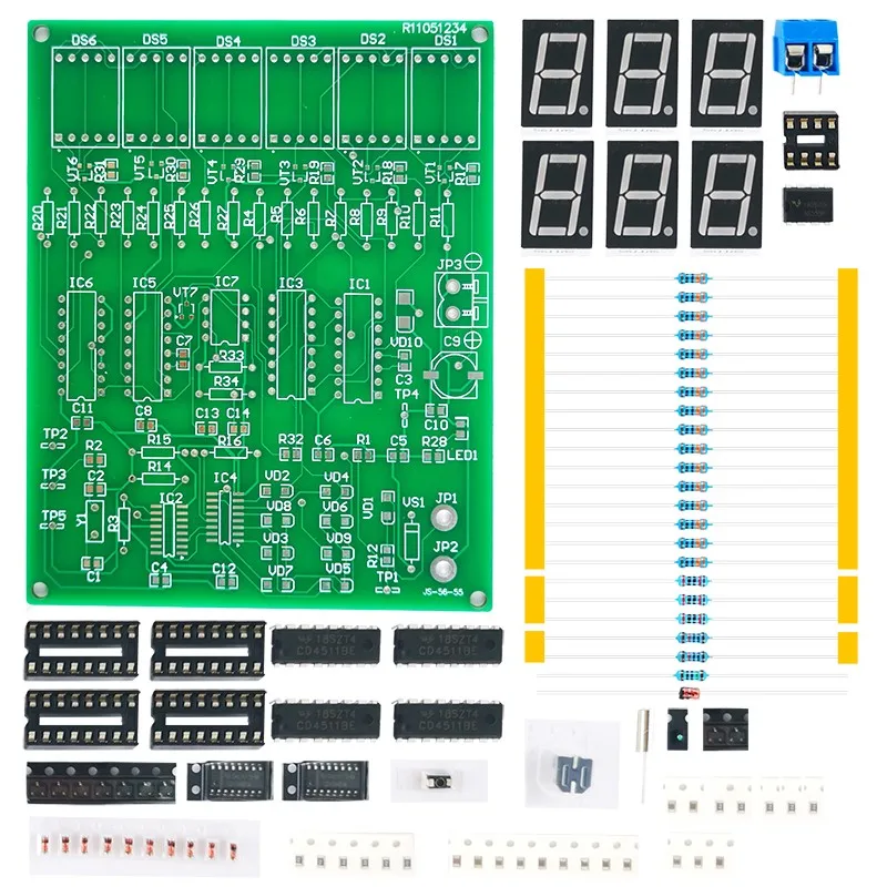 Frequency Meter Competition Kit Electronic Product Assembly and Debugging Liaoning Province Skills Competition Assembly and Weld