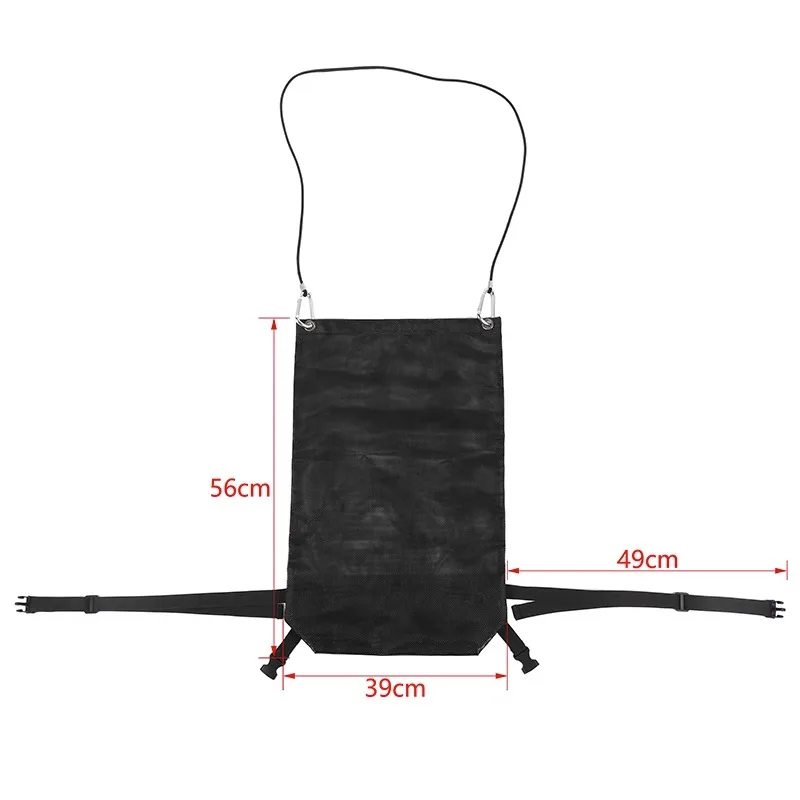 For Jeep Wrangler Stowing Tidying Car Rear Spare Tire Garbage Storage Bag for Suzuki Jimny Exterior Accessories fits GW TANK 300 view 5