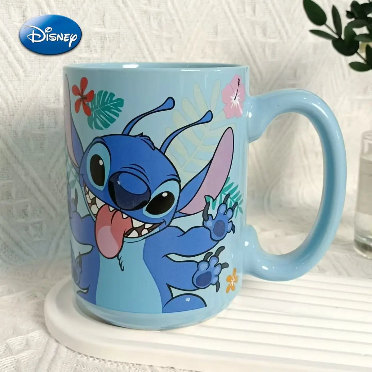 

Disney Stitch cute ceramic cup cute cartoon mug office dormitory water cup home tea student cup