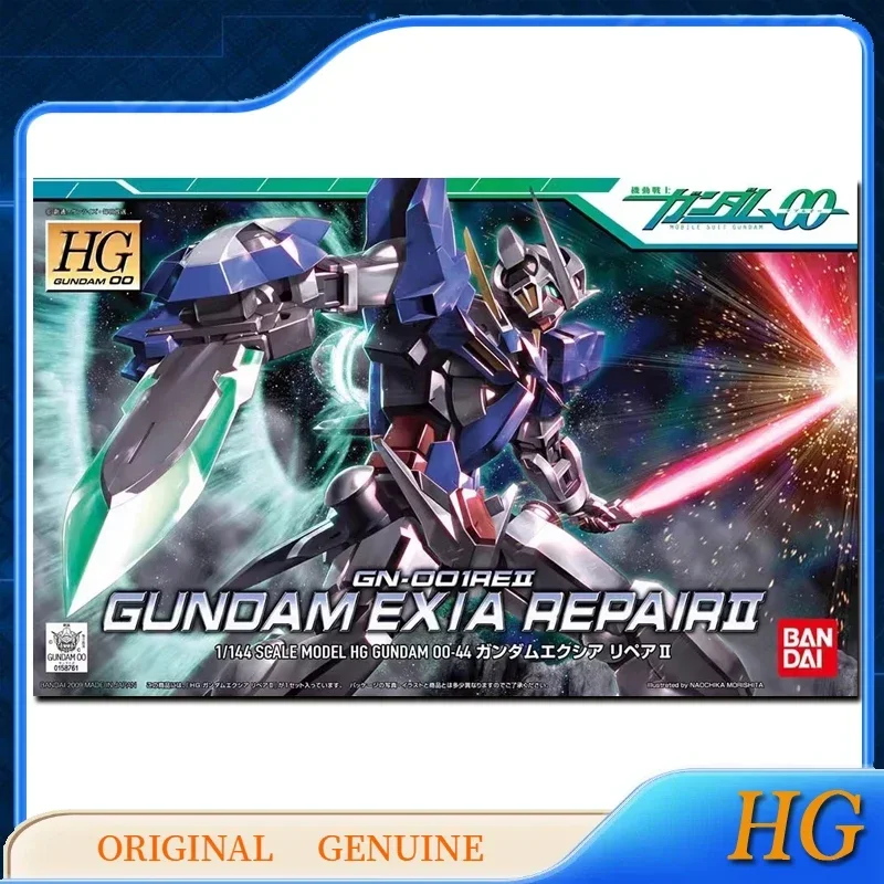 Bandai originele HG GN-001 GUNDAM EXIA / GN-001RE2 GUNDAM EXIA REPAIR2 anime-actiefiguren, speelgoed, cadeau, model, decoratie.