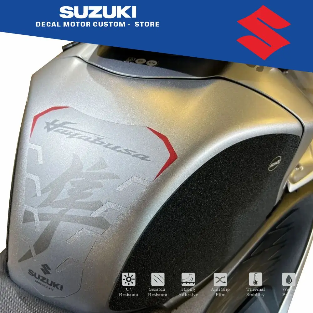 دراجة نارية المضادة للانزلاق لسوزوكي SV650 SV1000 S 2003 - 2013 وحدة المقعد الخلفي الطلاء حامي ملصقات الشارات #4