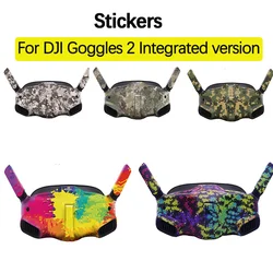 For DJI Avata Drone Flight Glasses DJI Goggles 2 Integrated Version Colorful Sticker Anti-scratch Protective Film Skin Decal Kit