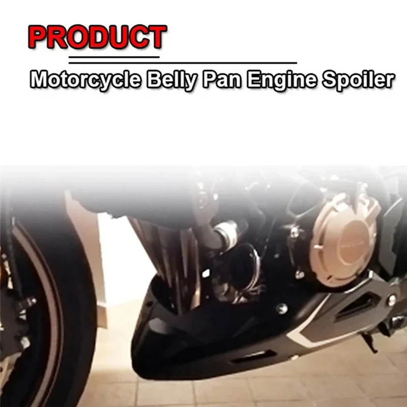 

Motorcycle Engine Lower Fairing Body Frame Panel Protector For Honda CB650FE CB650F 14-20 CB650R 2019-2023