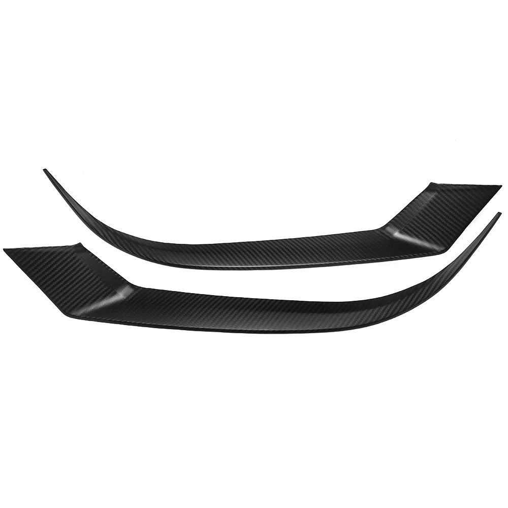 

for Ford Mustang S650 Dark Horse 2024+ Headlight Eyebrow Eyelid Trim Frame Cover Dry Carbon Fiber Exterior Accessories