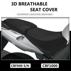 For Honda CBF600 CBF1000 CBF 600 1000 Motorcycle Accessories Waterproof Seat Cover Net 3D Mesh Protector Insulation Cushion