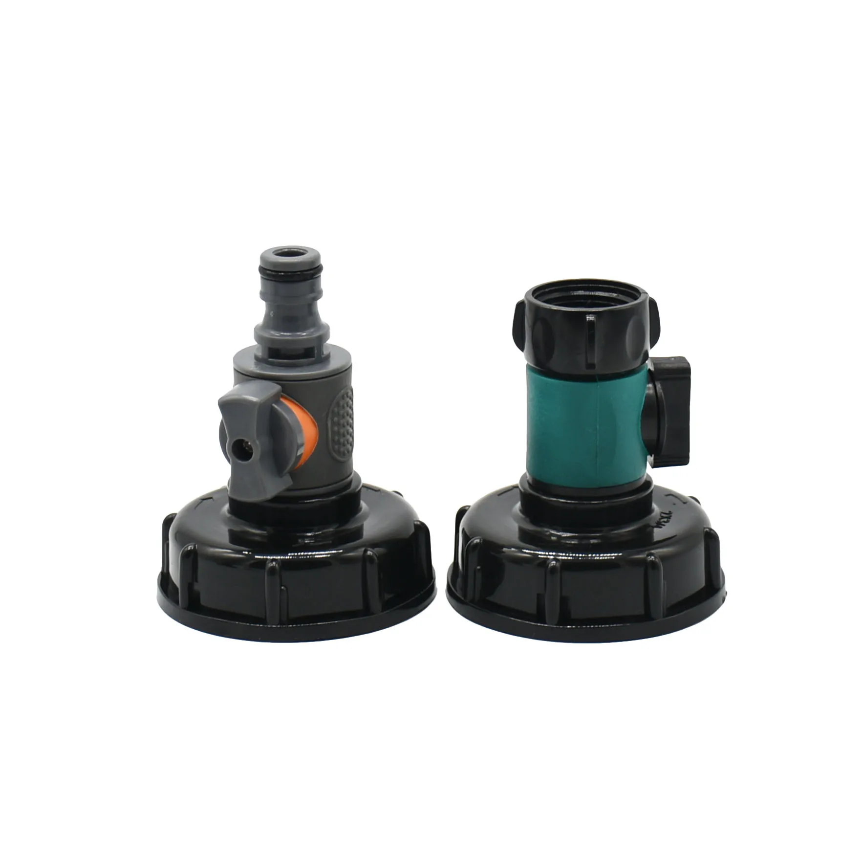 S60X6 to 3/4 Thread IBC Tank Adapter 16mm Nipple Tap Valve Coarse Thread Outdoor Rainwater Bucket Connector Faucet Tank Fitting