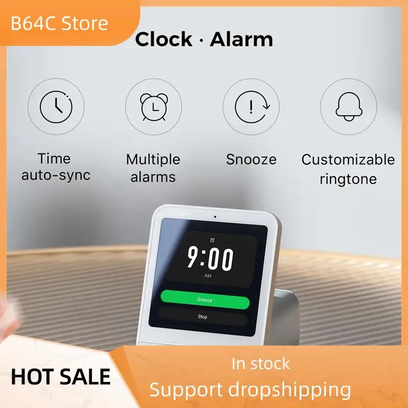 

B64C Air Monitor 2, умный дом, сенсорный экран, датчик температуры и влажности, детектор CO 2, PM2,5 для приложения Mihome