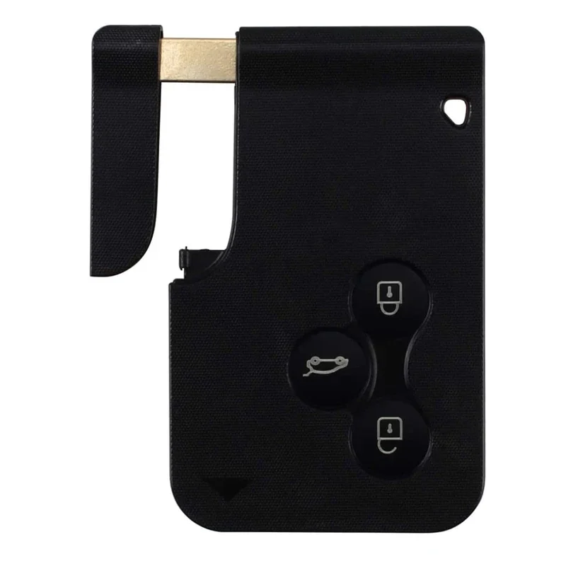 Remote Car Key 3 Buttons Replacement Key Card Shell Case Cover For Renault Megane Scenic 2 Clio 3 Key Case Fob With Blade