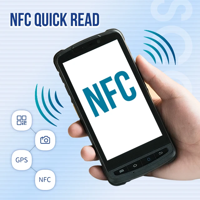 Wholesale Industrial Handheld Rugged PDA Warehouse Barcode Scanner Android 11 IP67 4G 4GB RAM in Stock