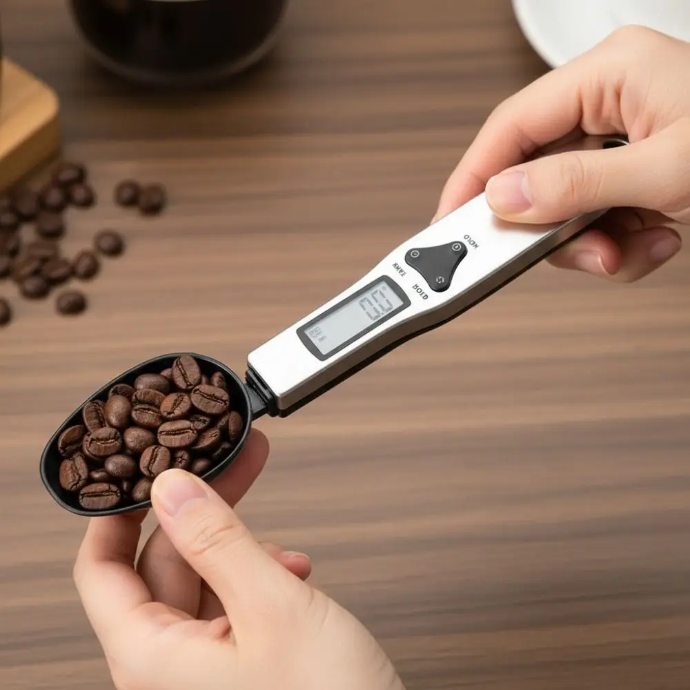 

High-Precision Electronic Weighing Spoon Detachable Unit Conversion Digital Scale Corrosion Resistance Stainless Steel