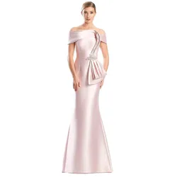 Sexy 2024 Saudi Arabia  Pearls Flowers Evening Gown New  Elegant Mermaid Prom Long Dresses