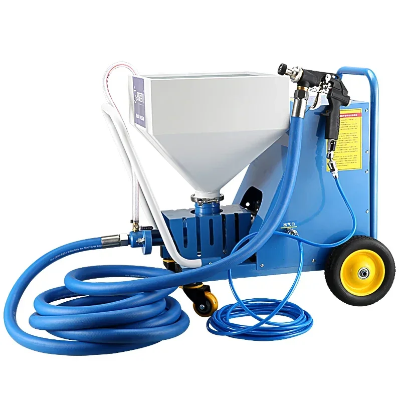 New product 1022 multifunctional real stone paint spraying machine for exterior wall steel structure thick fireproof paint