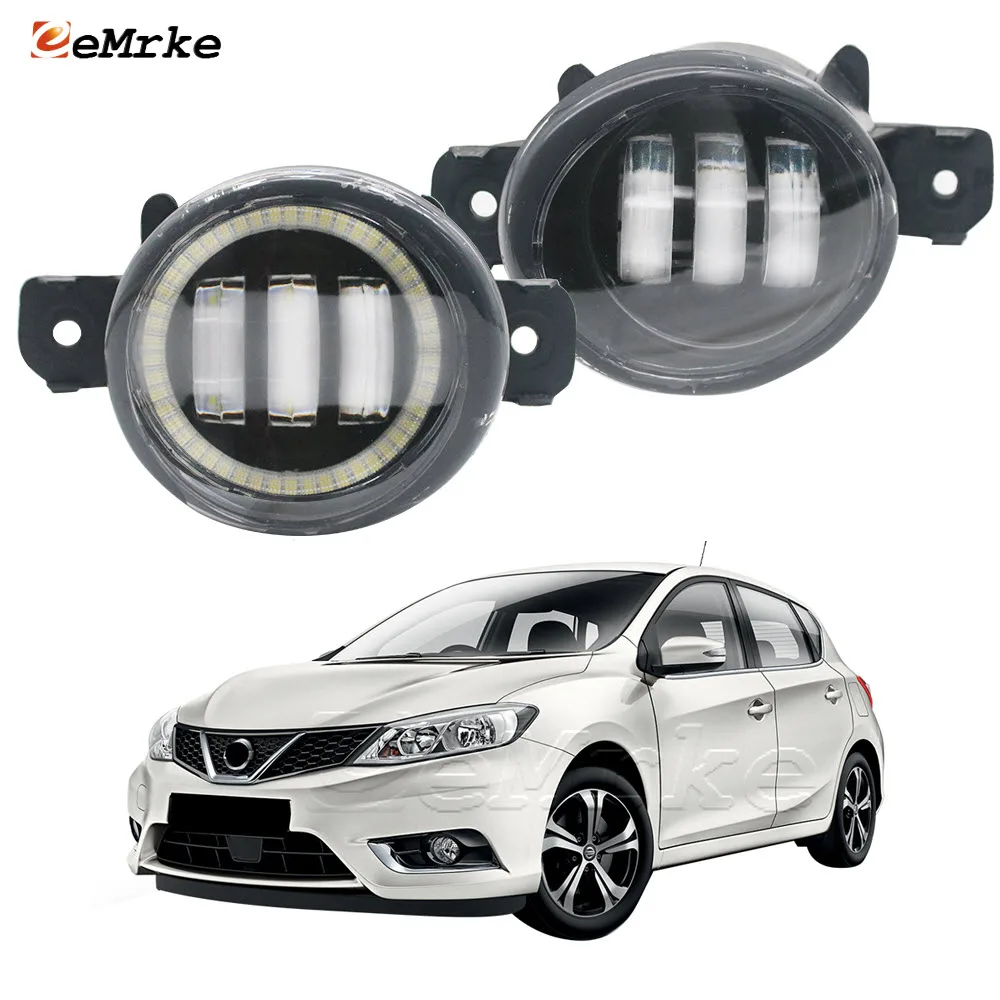 

Дневные противотуманные фары, дневные ходовые огни для Nissan Pulsar Hatchback C13 Tiida CIS C13R 2014-2018