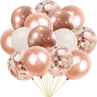 10Pcs 12Inch Golden Chrome Metallic Latex Balloon Happy Birthday Wedding Party Balloon Decoration Baby Shower Decor Supplies