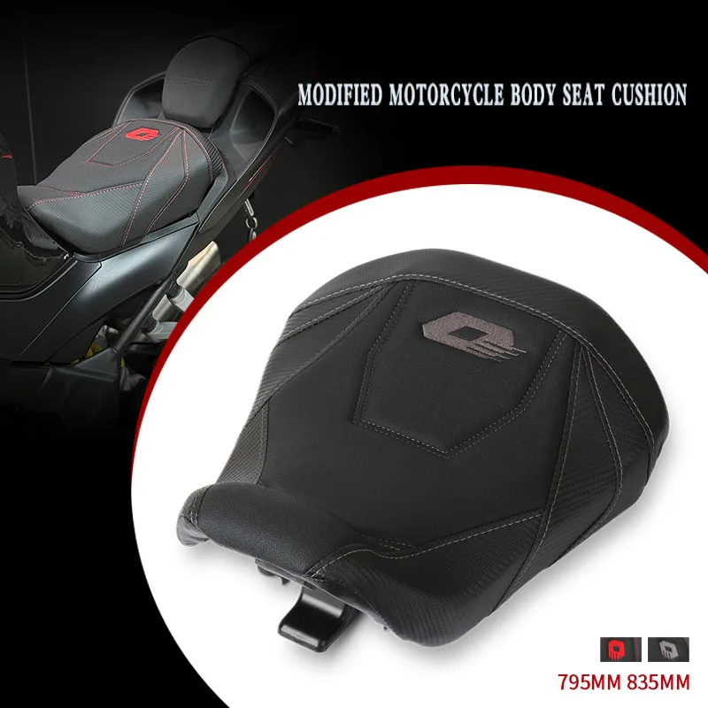 

Motorcycle Seat Cushion For QJMOTOR SRK800 RR SRK600 RS 795MM 835MM Original Seat Cushion lowered Front Seat Cushion Accessoriea