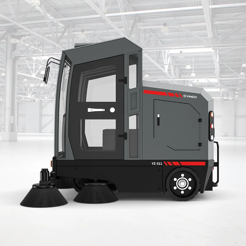 YZ-S12 Road Cleaning Machine Ride On Electric Industrial Floor Sweeper