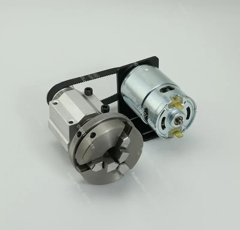

Micro Lathe Woodworking Bead Machine Lathe 80 Four-jaw Chuck Spindle Assembly 65 Small 50