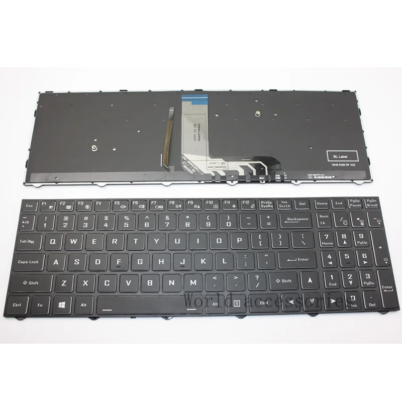 

NEW Backlit Keyboard for Gigabyte G5KC G5 MD G7 MD GD G7KC 6-80-N15Z0 N815Z0 CVM18H96GB9430 CVM18H93US