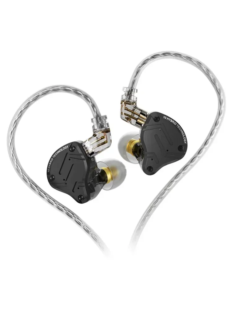 KZ ZS10 PRO X 4BA 1DD HIFI Metall-Hybrid-In-Ear-Kopfhörer Sport-Geräuschunterdrückungs-Headset Ohrhörer KZ ZSN PRO AS16PRO ZS10PRO X