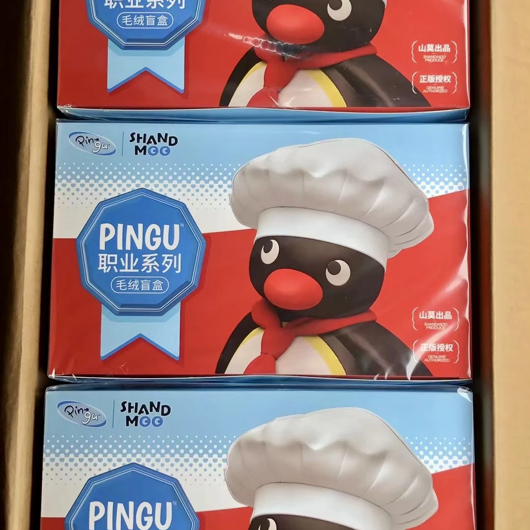 

Genuine Pingu Professional Series Blind Box Penguin Doll Trend Toy Desktop Ornaments Decorated Children'S Birthday Gifts