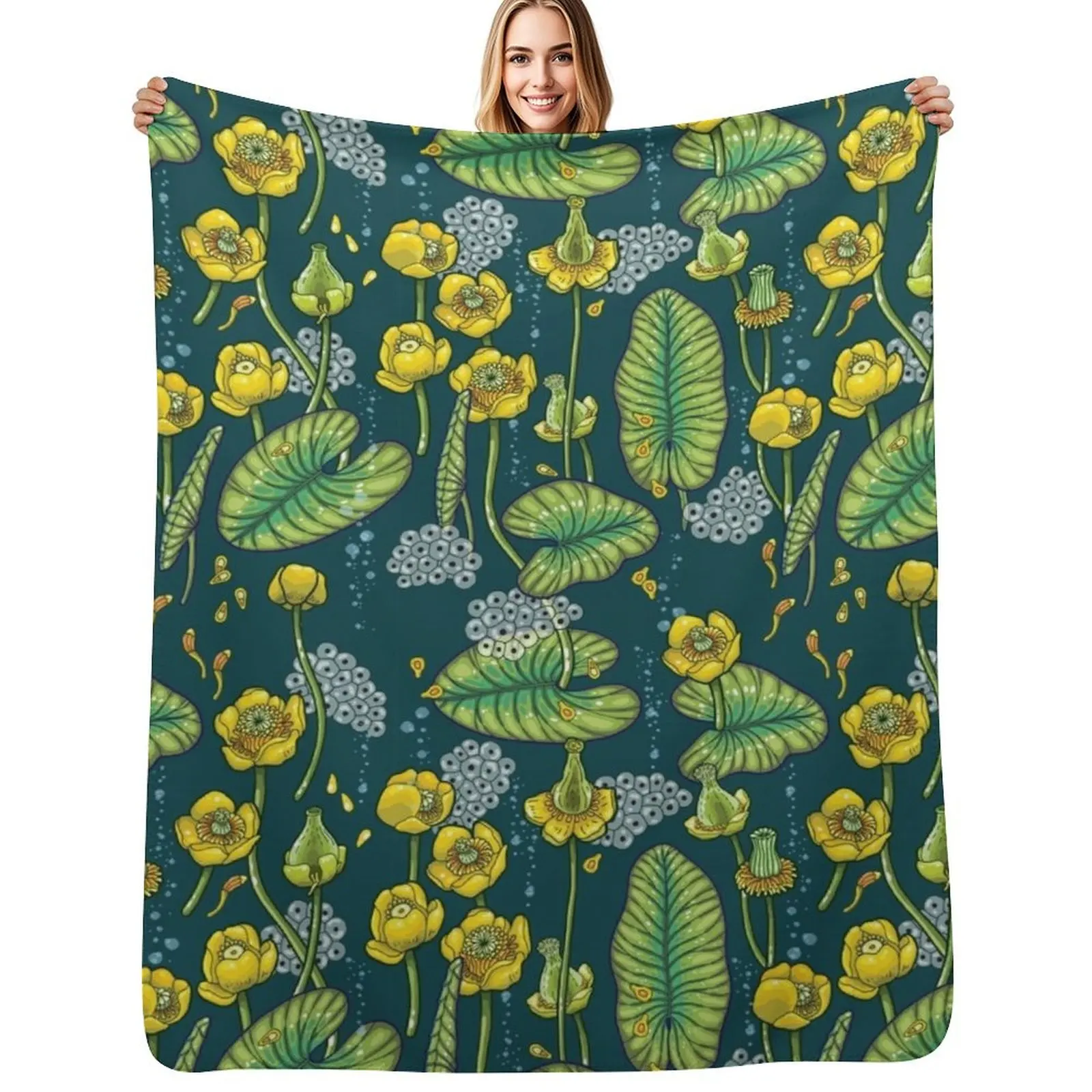 

River of Mystery Throw Blanket Summer Decorative Beds Camping Luxury Thicken Blankets