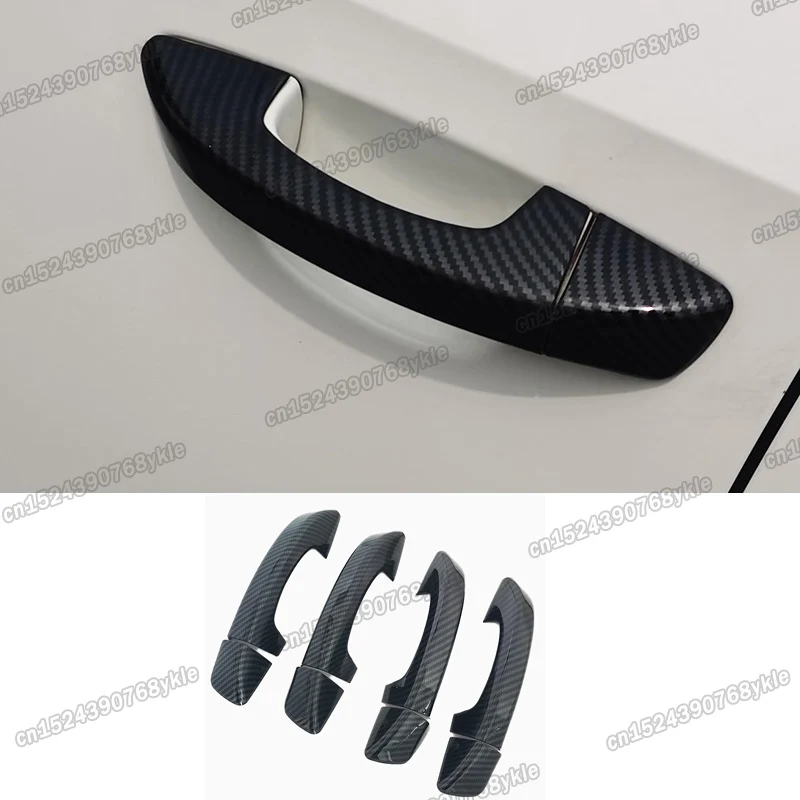 

carbon fiber car door handle bowl trims for volkswagen vw passat b7 2010 2011 2012 2013 2014 2015 2016 auto accessories cc