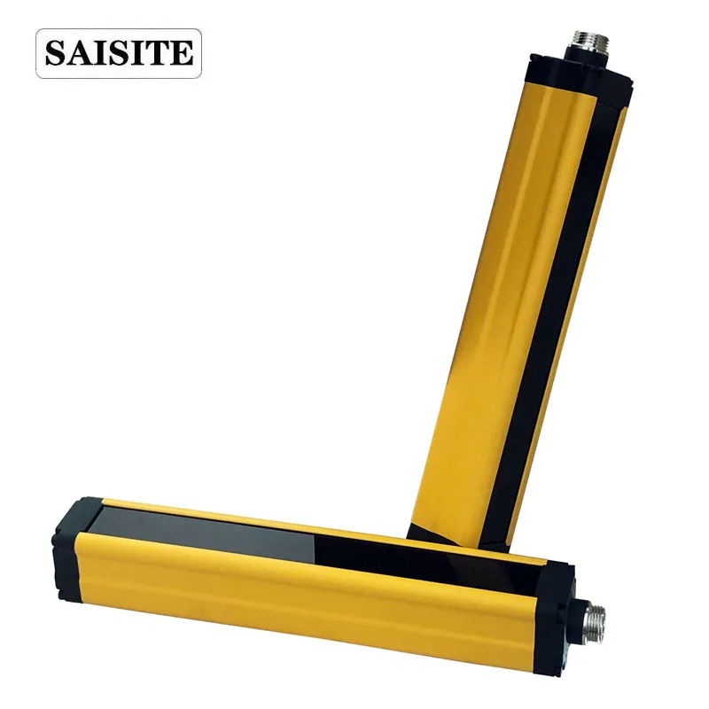 SAISITE Sicherheit Licht Vorhang Sensor Schalter 4/6/8/10/12/16 Strahl Sicherheit Gitter Sicherheit Gerät 10mm/20mm/40mm auflösung DC12 24V – Detail 5