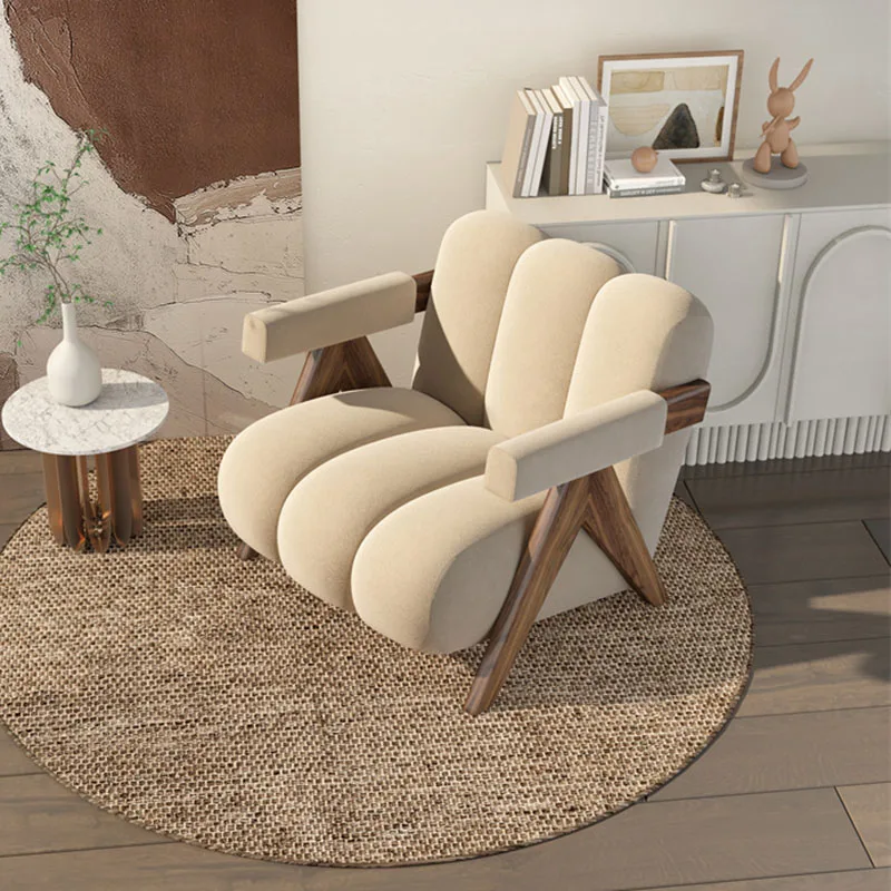 Nordic Big Chair Living Room Luxury Leisure Home Lounge Living Room Chairs Bedroom Comfortable Chaises De Salon Decoration