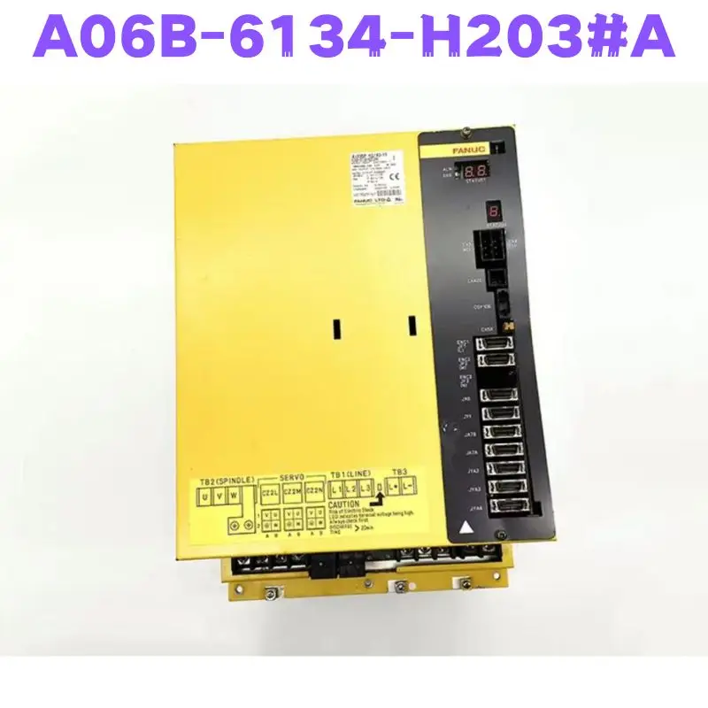 

Second-hand A06B-6134-H203#A A06B-6134-H203 Servo Drive Amplifier Module Tested OK