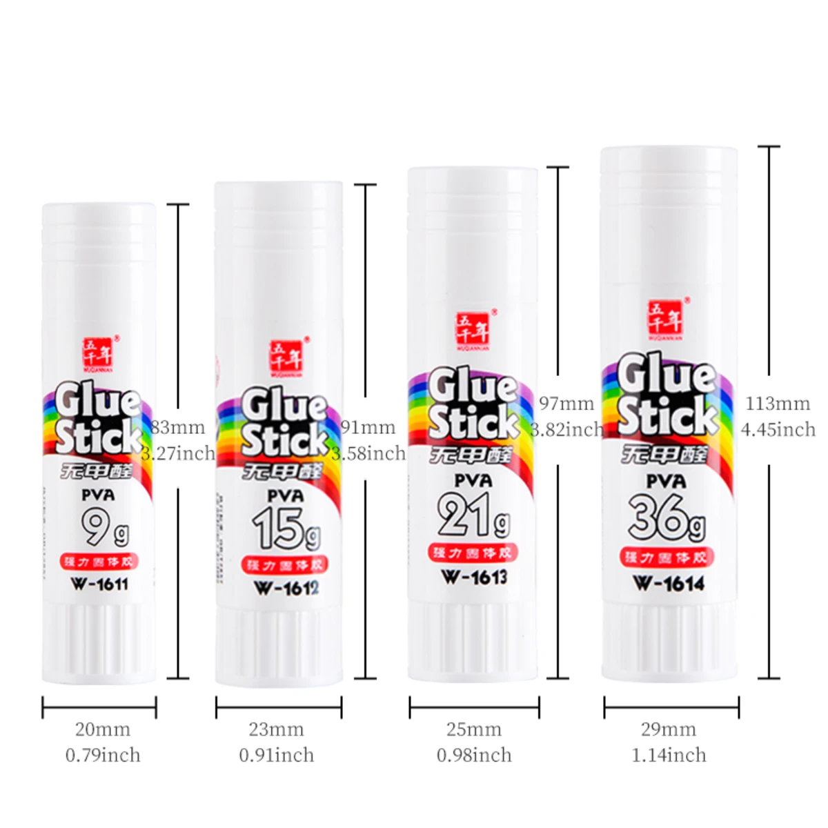 Fast Dry Rotating White Glue Sticks, Material de escritório, Material Escolar, Business Bill Bonding Ferramenta, Artesanato de papel artesanal de estudante