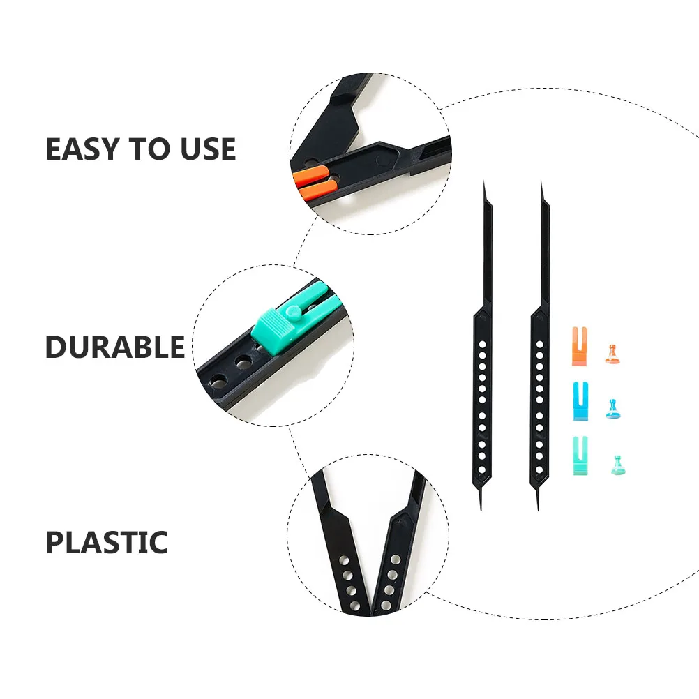 Multi-tool Drawing Scale Purpose Ruler Dividing Line Proportional Divider for Artist Adjustable Architect Drafting