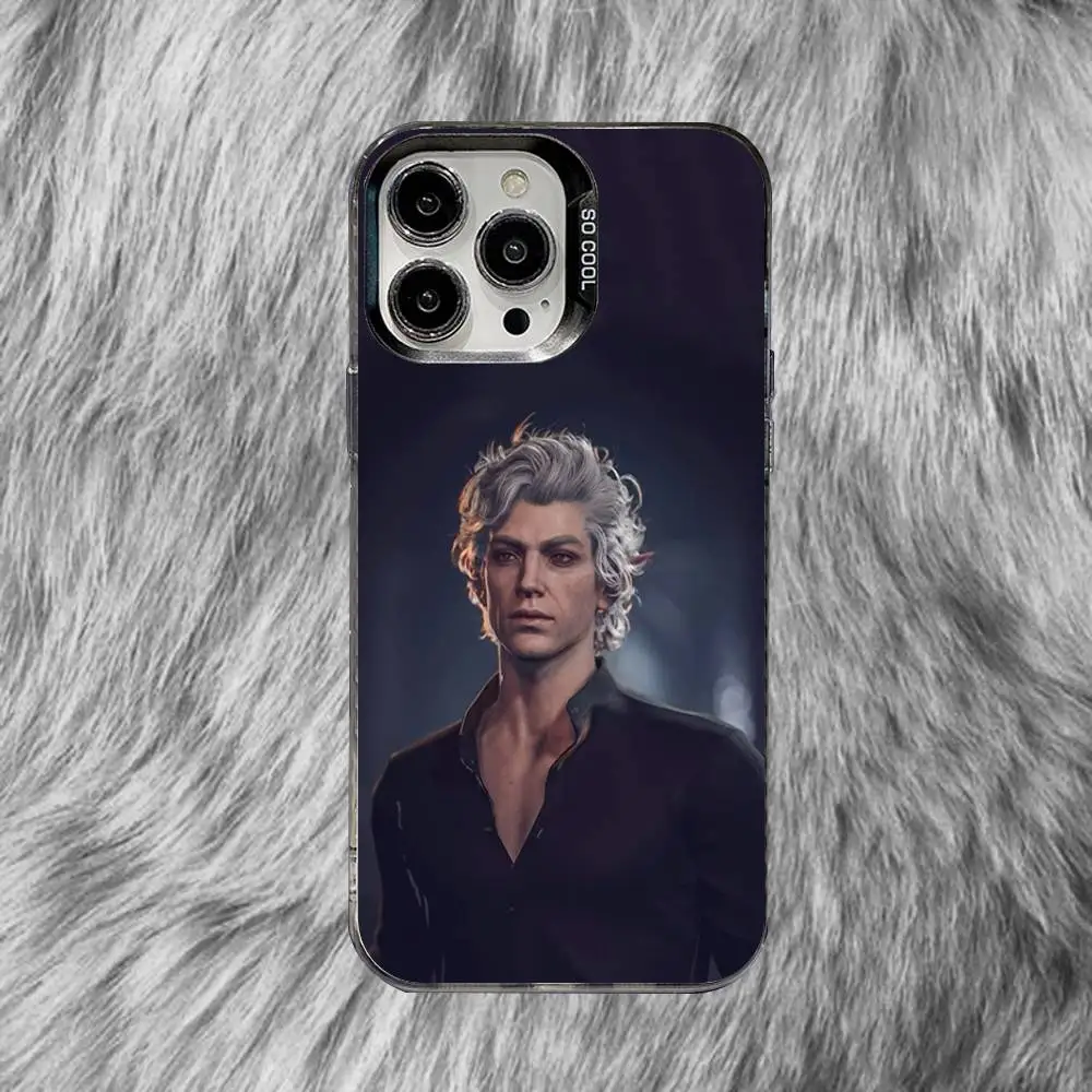 B-Baldurs Astarion Gate 3 BG3 Phone Case For iPhone 16,15,14,13,12,11,8,7,Pro,Max,Plus,Mini,XS,SE Anti Fall Black Matte Hard - Image 5