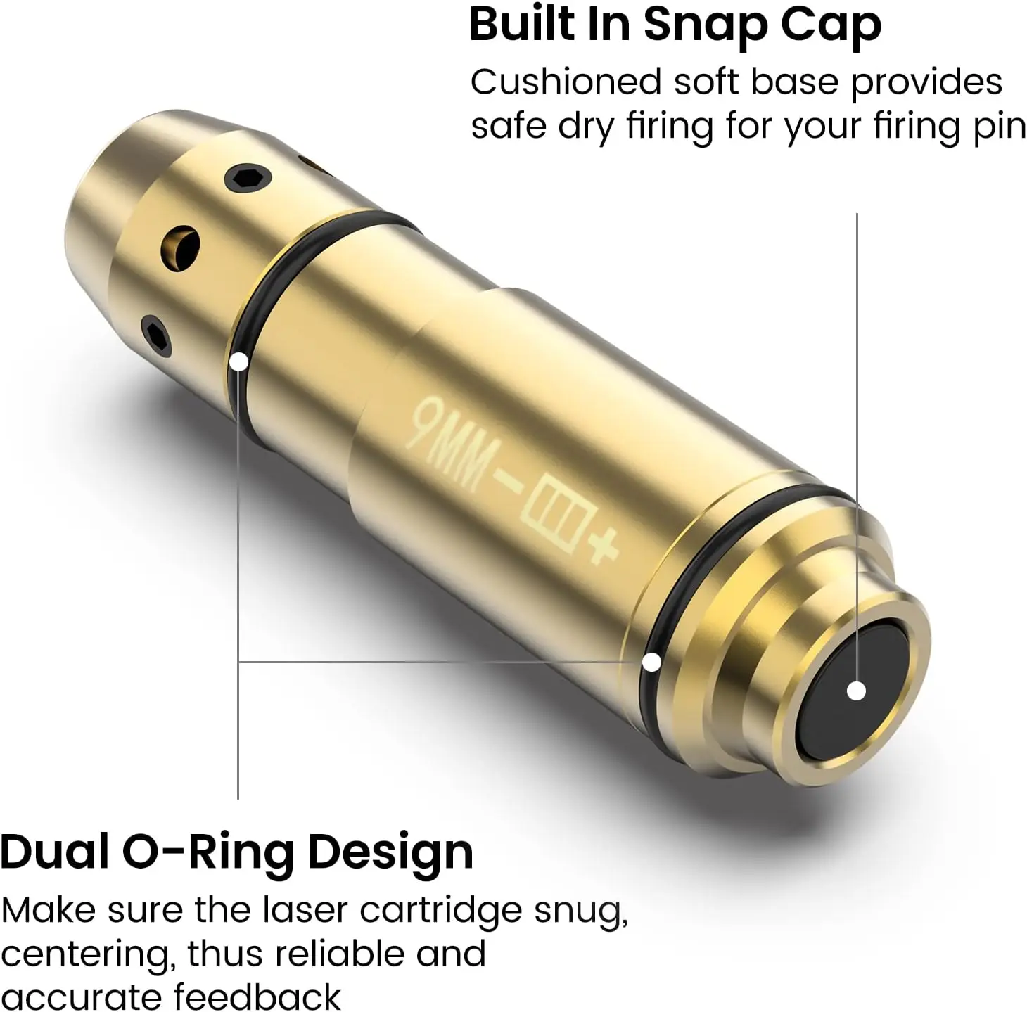 9 мм/380acp/45acp  Cartucho de entrenamiento láser, bala para práctica de entrenamiento láser, pistola de, países de África y Estados Unidos,