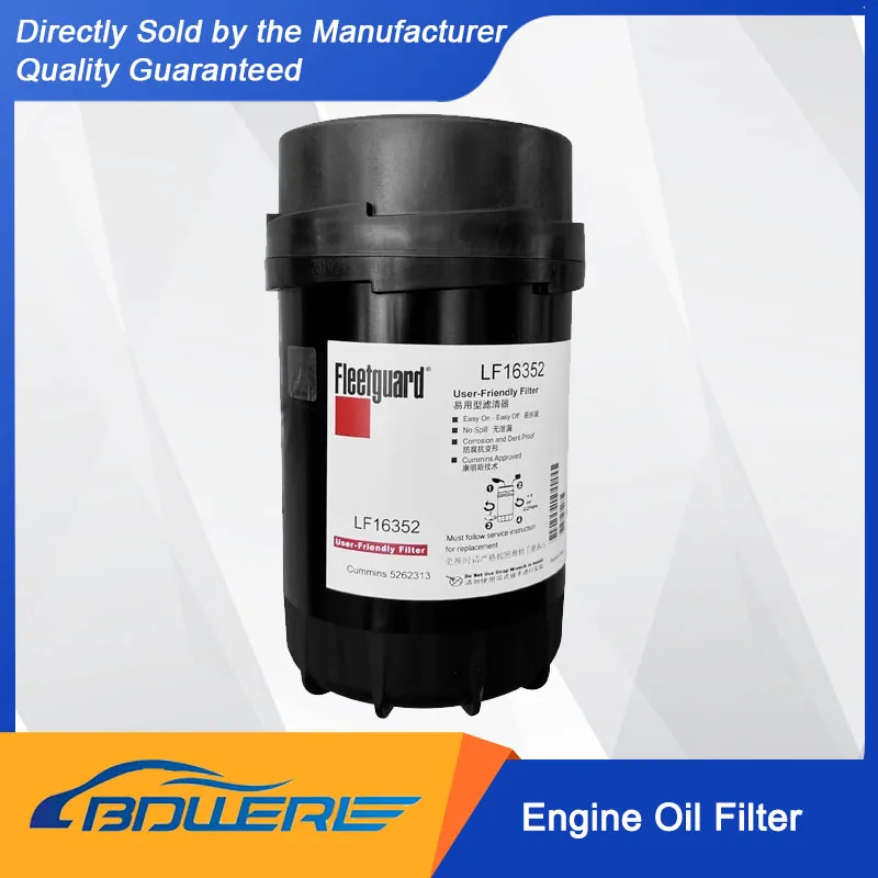 

FOTON Aoling, Aumark & JAC Cummins 3.8 Engine Oil Filter - OEM 5262313, Fleetguard F16352