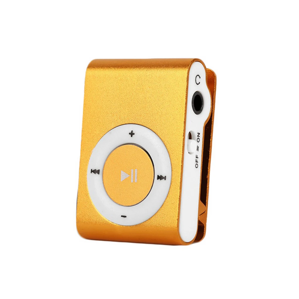 Mini lettore MP3 Music Media Mini Clip Support TF Card Design elegante Mini USB portatile alla moda lettore MP3 Walkman colorato