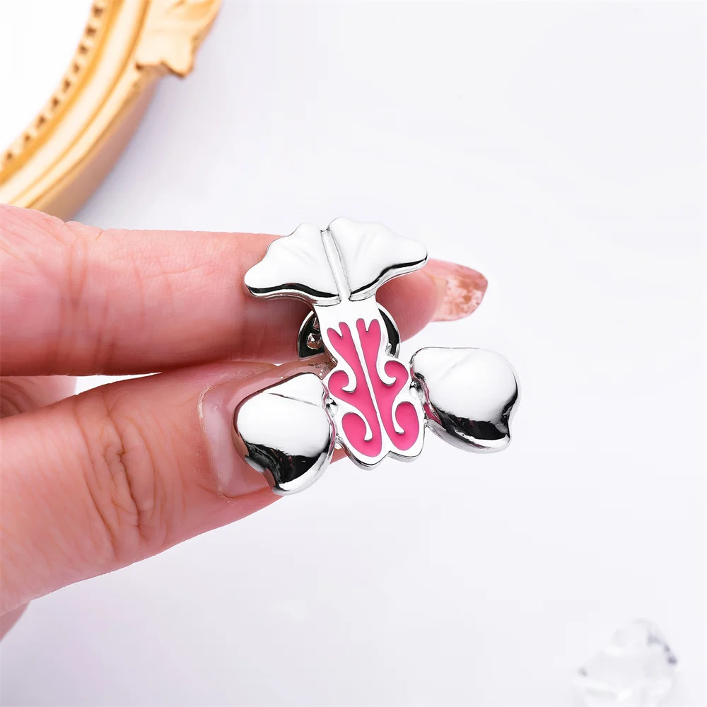 

E.n.t. Otolaryngology Brooch Fashion New Medical Metal Enamel Pin for Doctor Nurse Lapel Pin Friend Party Gift