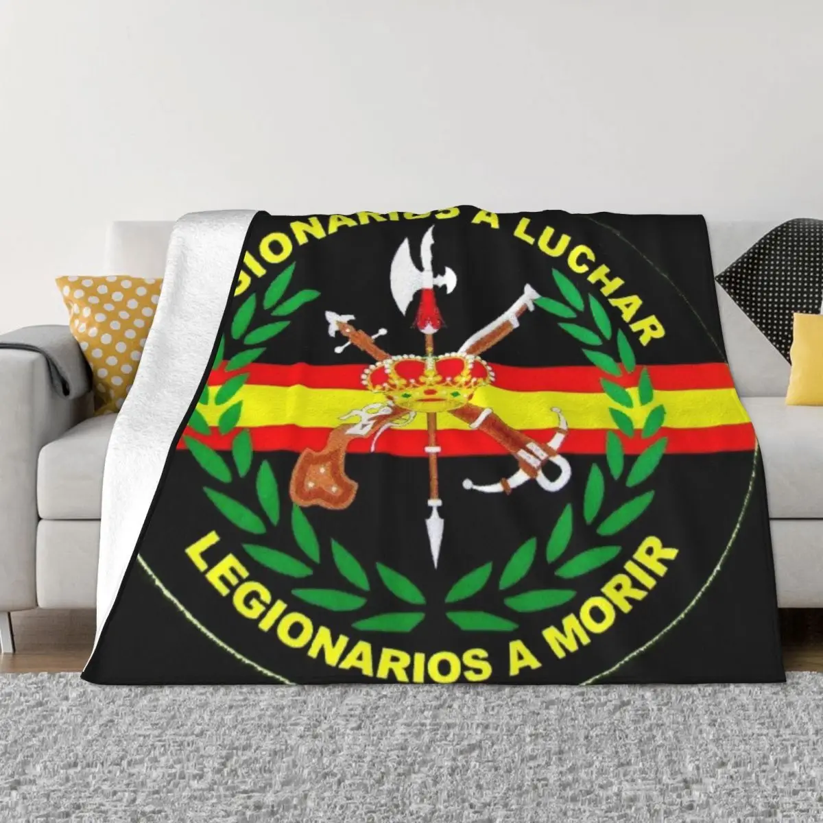 Spanish Legion 1088 Blanket Winter Blankets Custom Blanket Personalized Throw Blanket